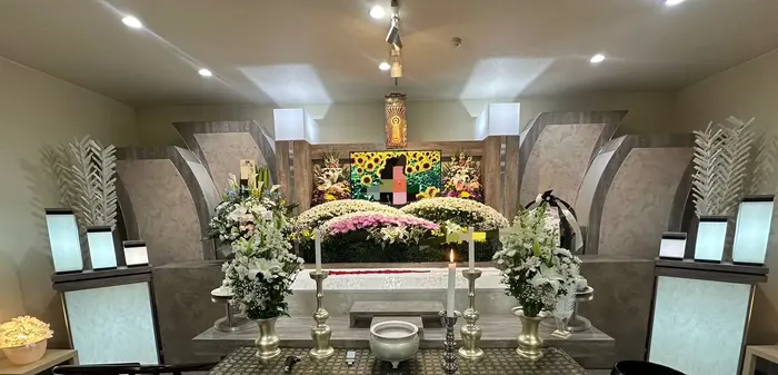 あなたに寄り添うお葬式 家族葬式場メルシーで葬儀を行なった写真