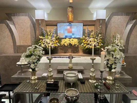 あなたに寄り添うお葬式 家族葬式場メルシーで葬儀を行なった写真