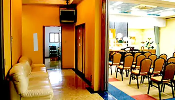 秋桜(ホールとよさと)で葬儀を行なった写真