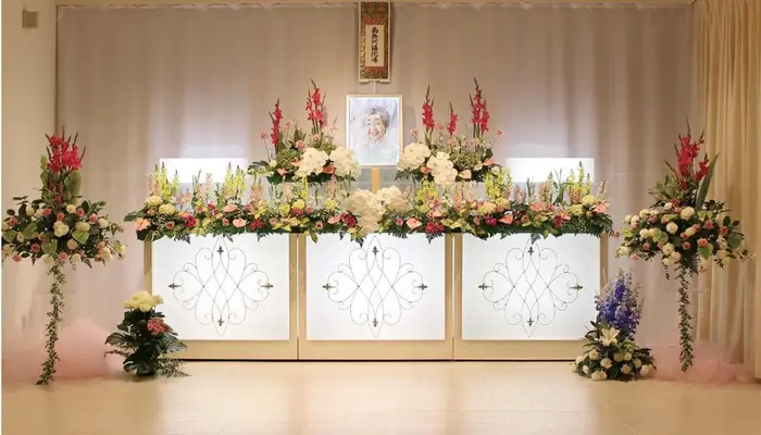 オレンジライフ（これからのお葬式YUJO）で葬儀を行なった写真