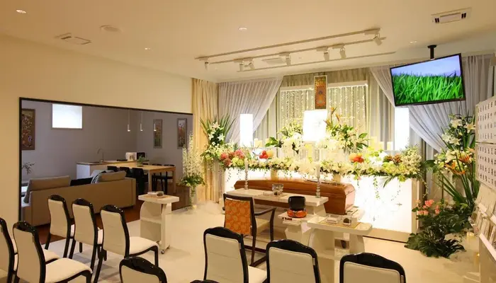 オレンジライフ（これからのお葬式YUJO）で葬儀を行なった写真