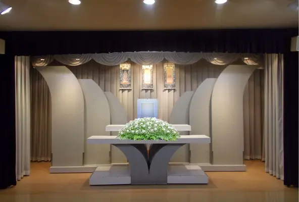やすら木（セレモニーホール天雫はしもと）で葬儀を行なった写真