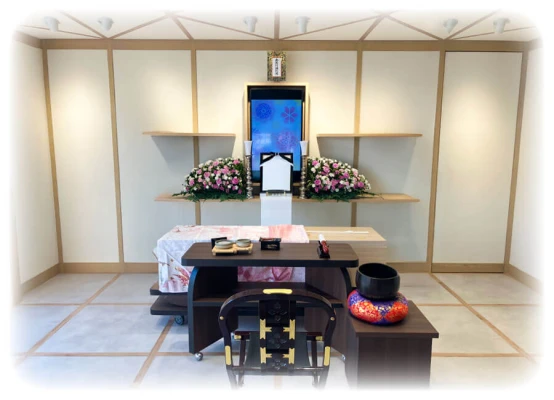 家族葬のゲートハウス 田中町で葬儀を行なった写真
