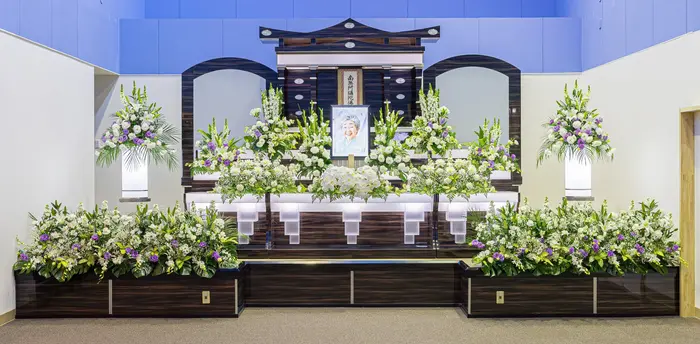 オレンジライフ（これからのお葬式YUJO）で葬儀を行なった写真