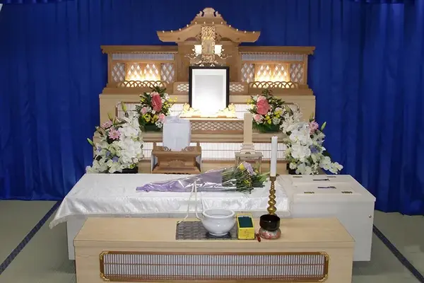 ファミリーホール荒江で葬儀を行なった写真