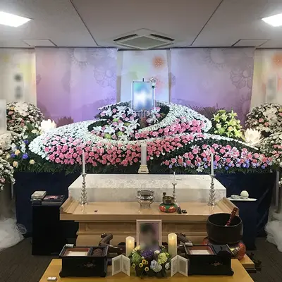 ファミリー葬祭で葬儀を行なった写真