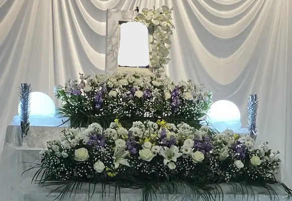 家族葬のそうえんで葬儀を行なった写真