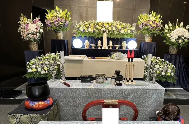 家族葬のそうえんで葬儀を行なった写真