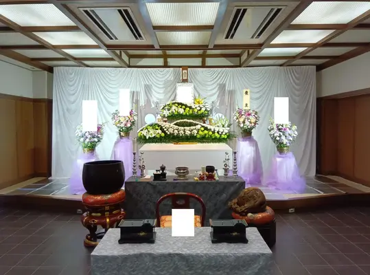 家族葬のそうえんで葬儀を行なった写真