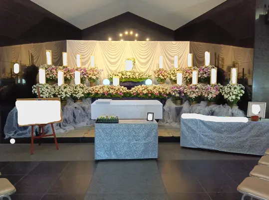 家族葬のそうえんで葬儀を行なった写真