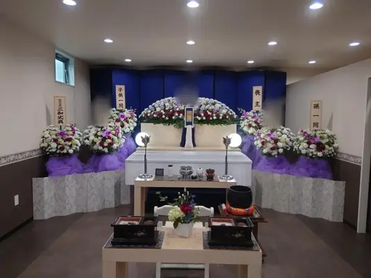 三和式典で葬儀を行なった写真