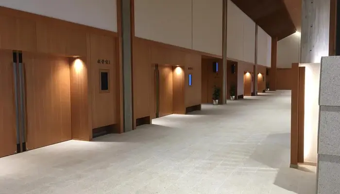 川越市斎場で葬儀を行なった写真