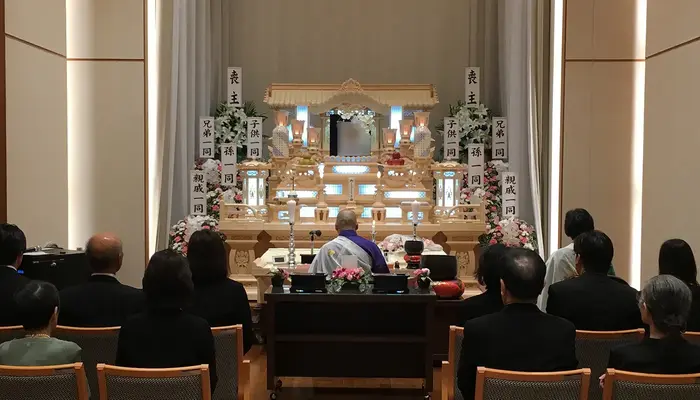 葬祭センター美創　川越営業所で葬儀を行なった写真