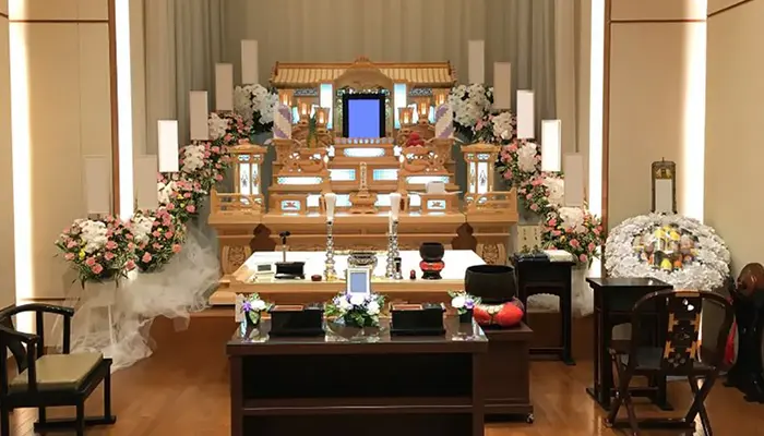 葬祭センター美創　川越営業所で葬儀を行なった写真