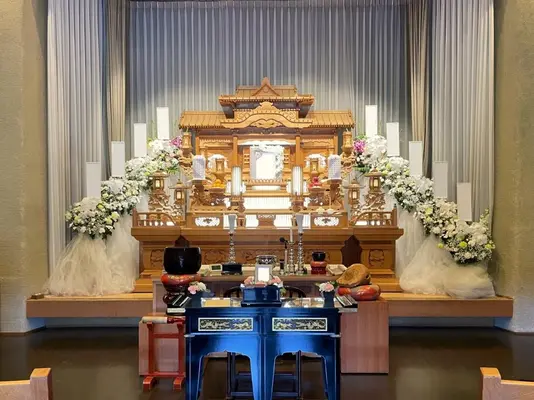 葬祭センター美創　川越営業所で葬儀を行なった写真