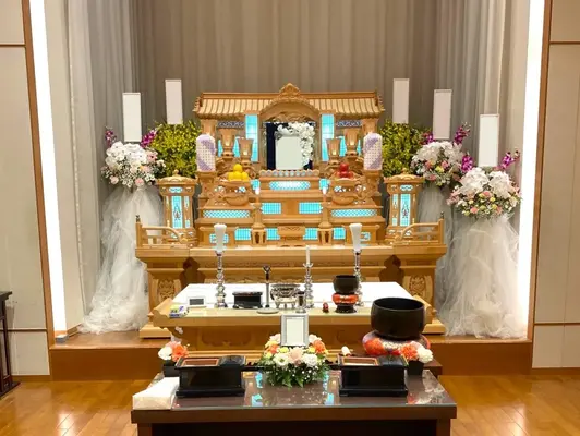 葬祭センター美創　川越営業所で葬儀を行なった写真