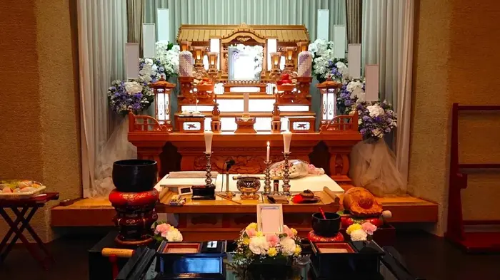 葬祭センター美創　川越営業所で葬儀を行なった写真