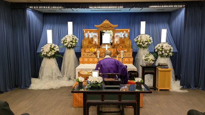 葬祭センター美創　川越営業所で葬儀を行なった写真