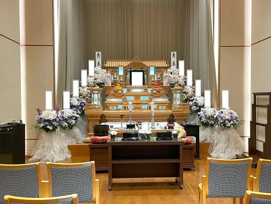 葬祭センター美創　川越営業所で葬儀を行なった写真