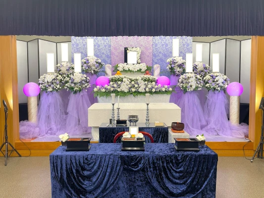 葬祭センター美創　川越営業所で葬儀を行なった写真