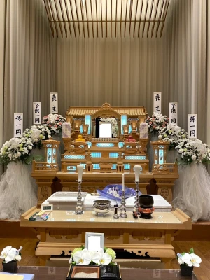 葬祭センター美創　川越営業所で葬儀を行なった写真