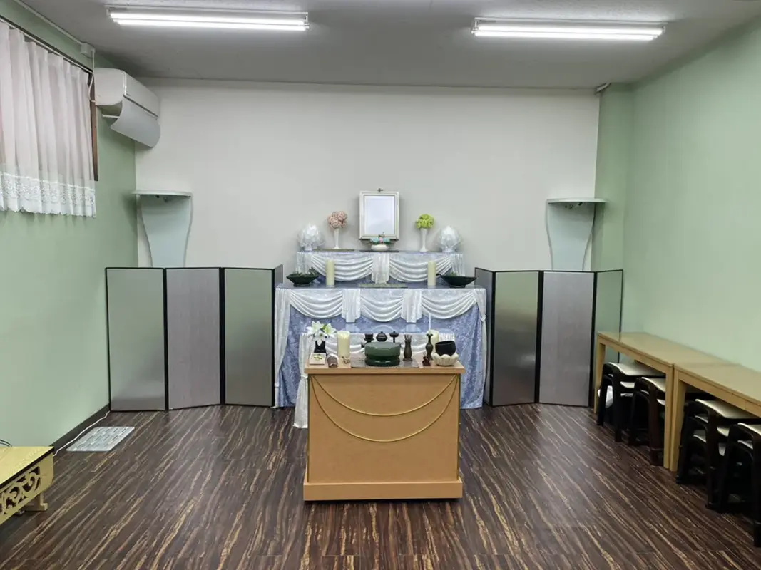 「お別れ室」で一日葬