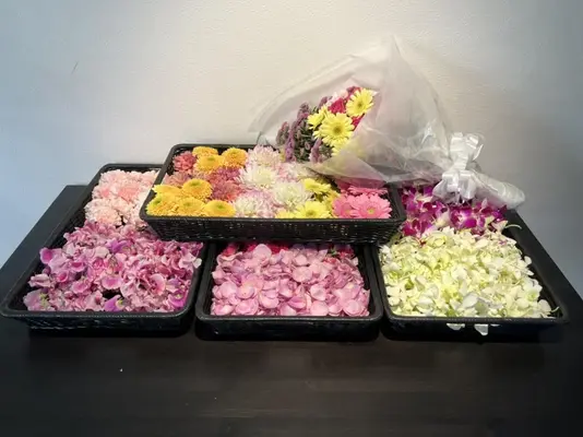 花で彩るお葬式「とむらび」で葬儀を行なった写真