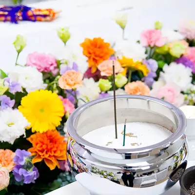 花で彩るお葬式「とむらび」で葬儀を行なった写真