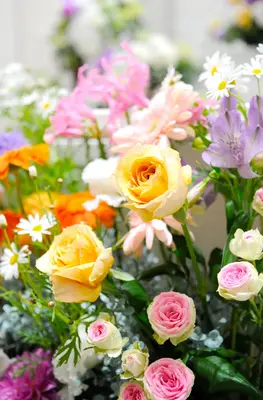 花で彩るお葬式「とむらび」で葬儀を行なった写真