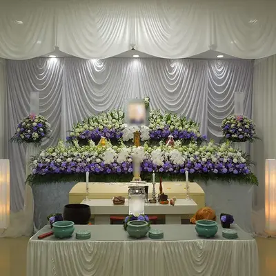 アイユーメモリー　上野支店で葬儀を行なった写真