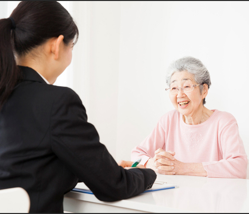 女性ならではのサービス