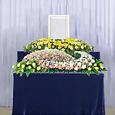 ニチリョク（横浜聖地霊園会館）で葬儀を行なった写真