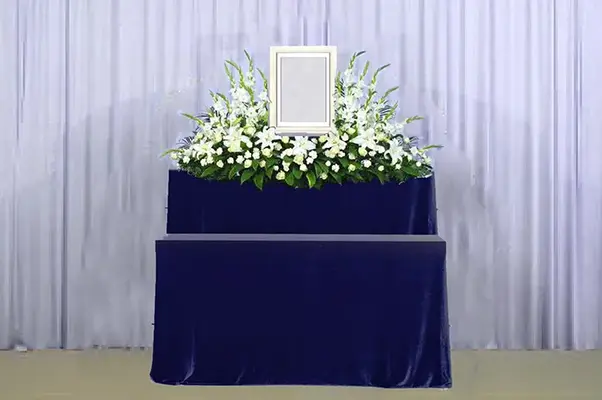 ニチリョク（横浜聖地霊園会館）で葬儀を行なった写真