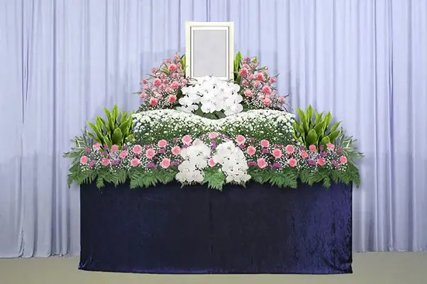 ニチリョク（横浜聖地霊園会館）で葬儀を行なった写真