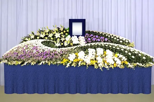 ニチリョク（横浜聖地霊園会館）で葬儀を行なった写真