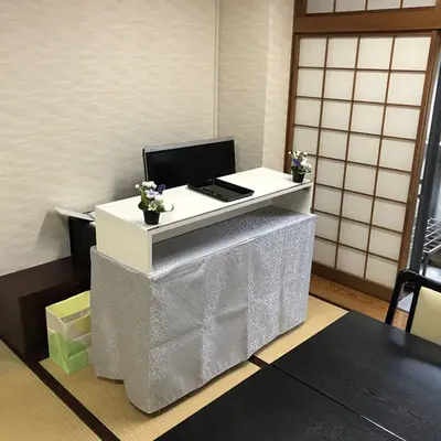 明大前　天行社で葬儀を行なった写真