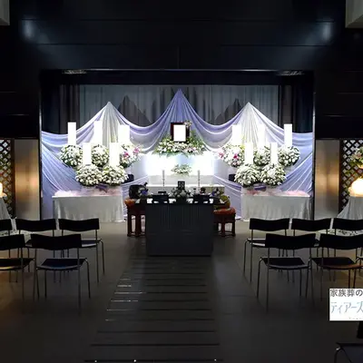 小さな森の家 二俣川斎場で葬儀を行なった写真