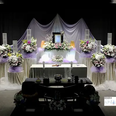 小さな森の家 二俣川斎場で葬儀を行なった写真