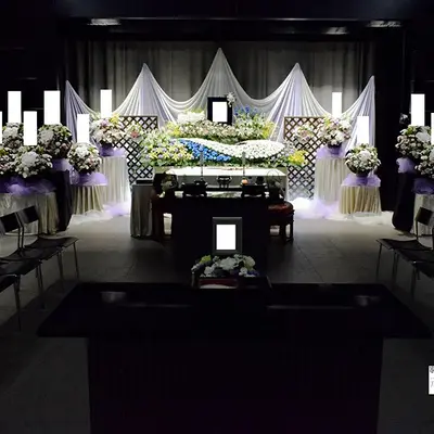 小さな森の家 二俣川斎場で葬儀を行なった写真