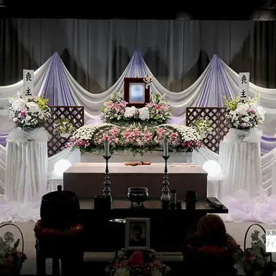 小さな森の家 二俣川斎場で葬儀を行なった写真