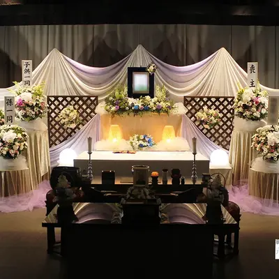 小さな森の家 二俣川斎場で葬儀を行なった写真