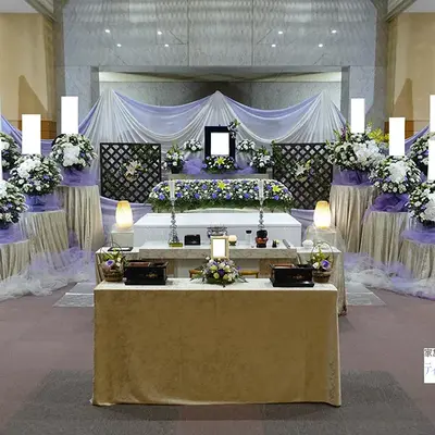 小さな森の家 二俣川斎場で葬儀を行なった写真