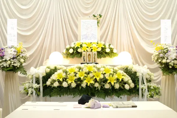 相談できるお葬式　町屋営業所で葬儀を行なった写真