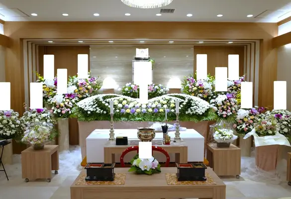 相談できるお葬式　町屋営業所で葬儀を行なった写真