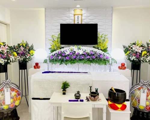 エンセレモニーで葬儀を行なった写真