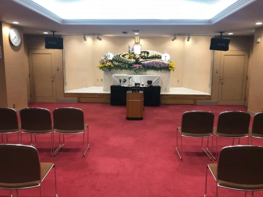 エンセレモニーで葬儀を行なった写真