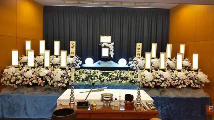 家族葬ひびき県央厚木で葬儀を行なった写真