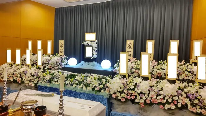 家族葬ひびき県央厚木で葬儀を行なった写真