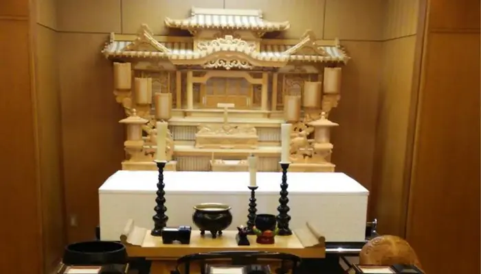 瑞穂斎場で葬儀を行なった写真