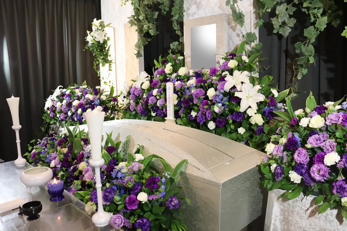 「花祭壇」といえば葬儀のかぐや